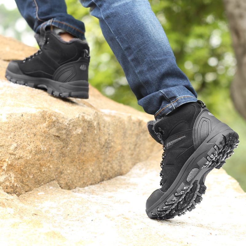 Driss Heren Winter Boots - Groen