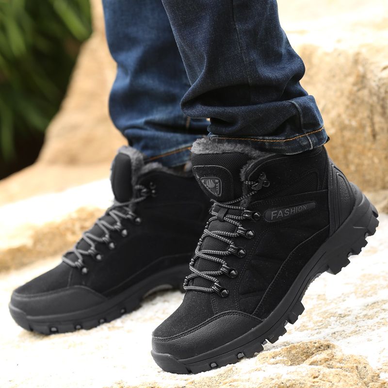 Driss Heren Winter Boots - Groen