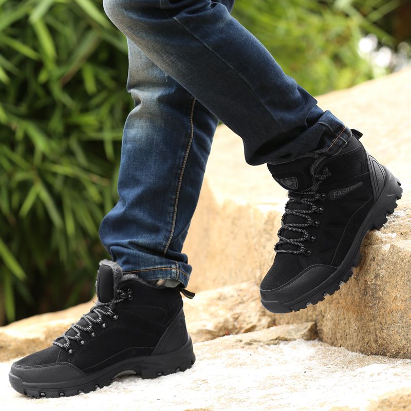 Driss Heren Winter Boots - Groen