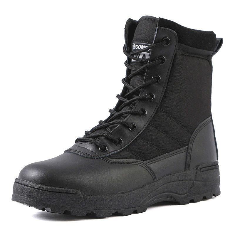 Dru Heren Combat Laarzen - Zwart