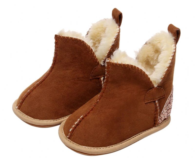 Dua Baby Meisjes Winterlaarzen - Bruin Bont