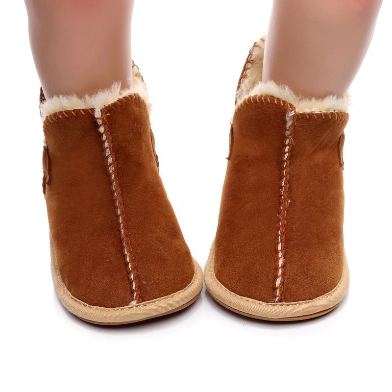 Dua Baby Meisjes Winterlaarzen - Bruin Bont