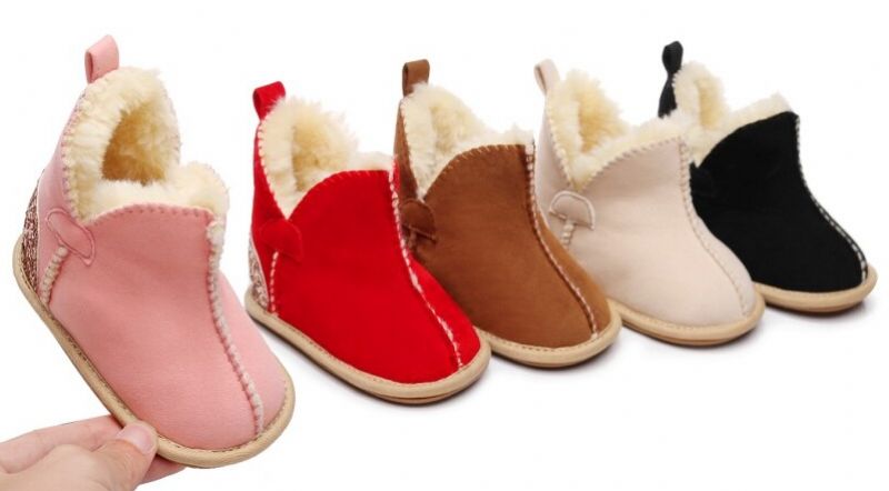Dua Baby Meisjes Winterlaarzen - Bruin Bont