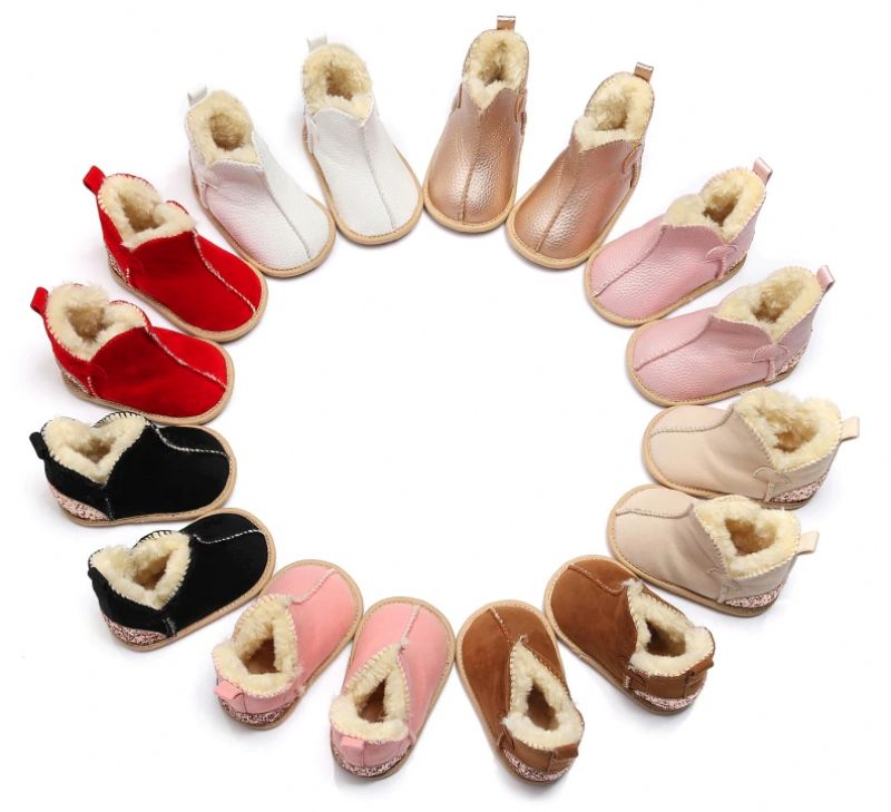 Dua Baby Meisjes Winterlaarzen - Bruin Bont