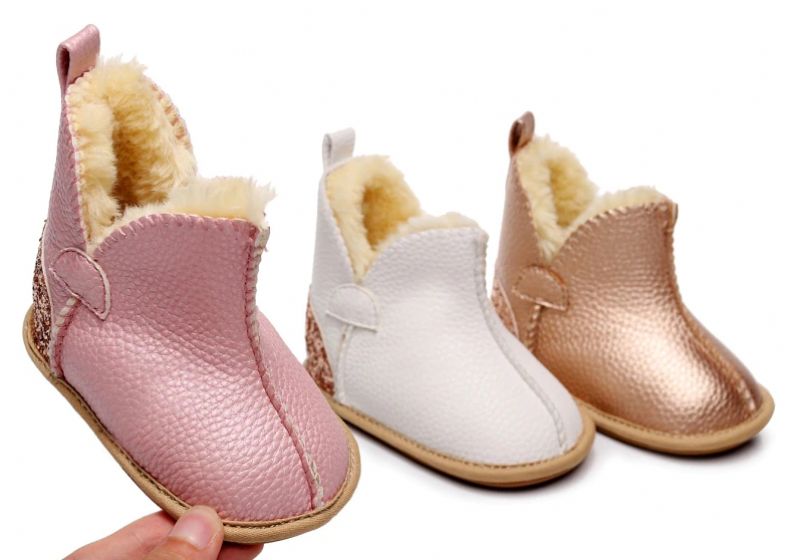 Dua Baby Meisjes Winterlaarzen - Bruin Bont