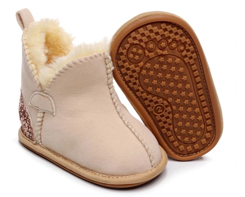Dua Baby Meisjes Winterlaarzen - Bruin Bont