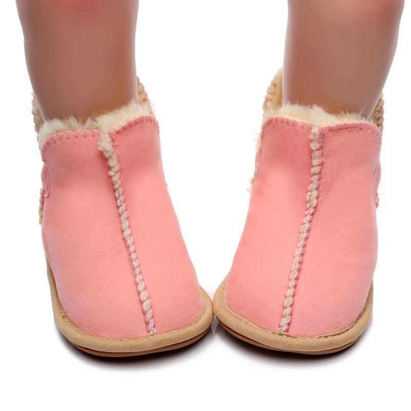 Dua Baby Meisjes Winterlaarzen - Bruin Bont