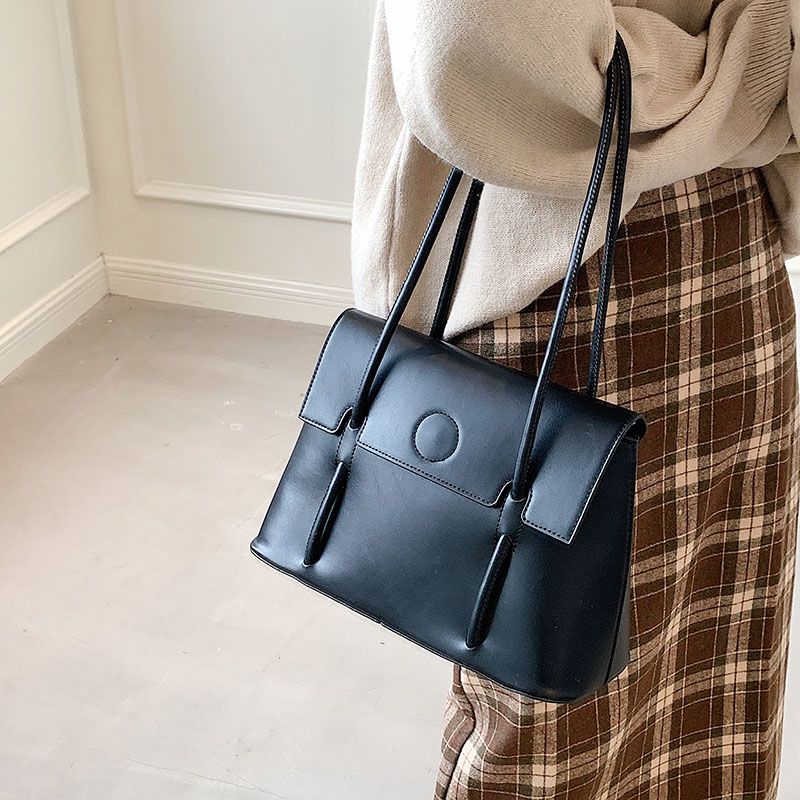 Duff Luxe Designer Kleine Handtas Voor Dames - Zwart