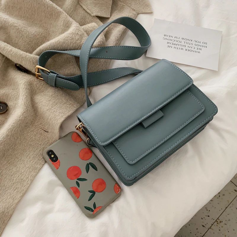 Duflet Dames Luxe Handtas - Blauw