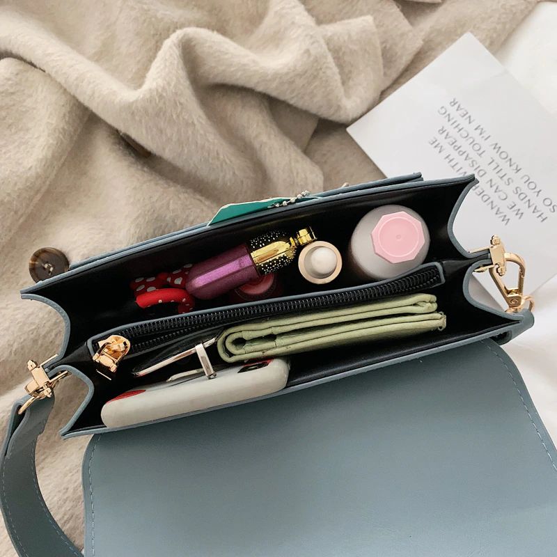 Duflet Dames Luxe Handtas - Blauw