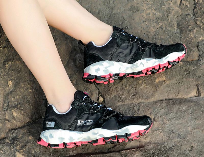 Dylan Dames Outdoor Wandelschoenen - Zwarte vrouwen