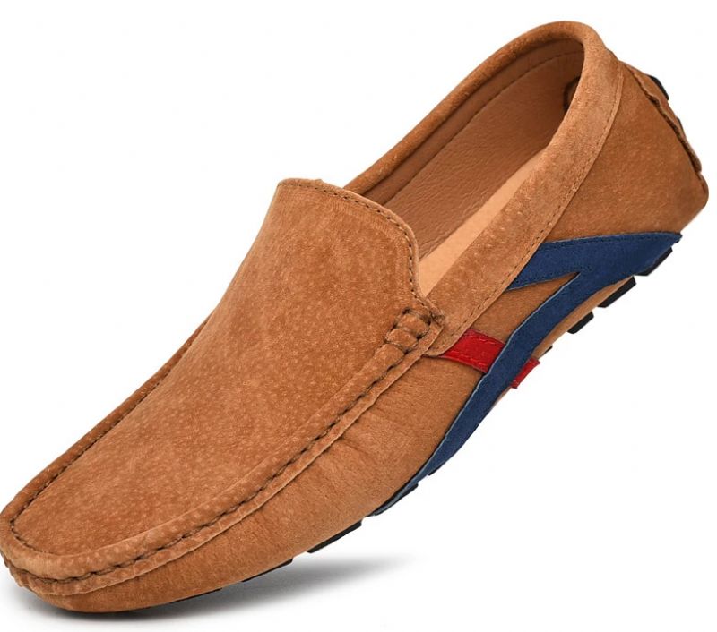 Dynamo Heren Loafers Casual Schoenen - Bruin