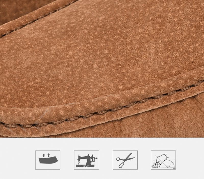 Dynamo Heren Loafers Casual Schoenen - Bruin