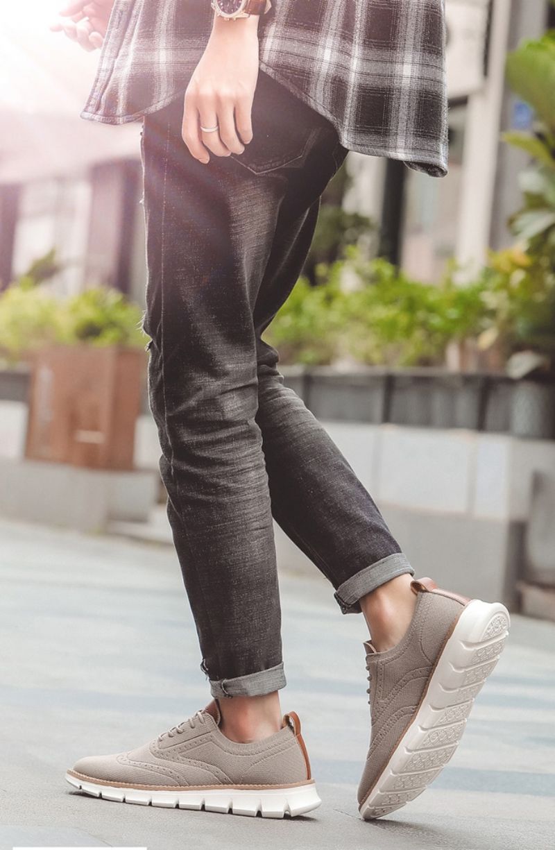 Ed Heren Casual Sneakers - Beige