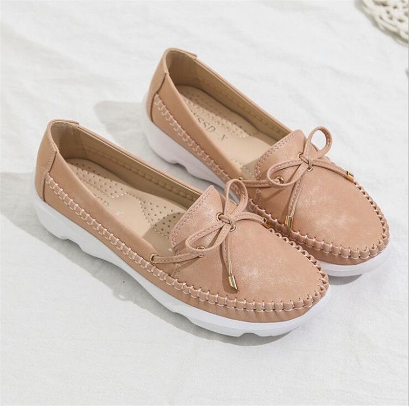 Edesia Dames Leren Loafer - Roze