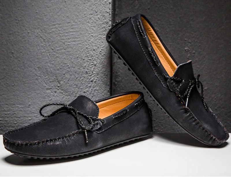 Edgar Heren Loafers Schoenen - Zwart