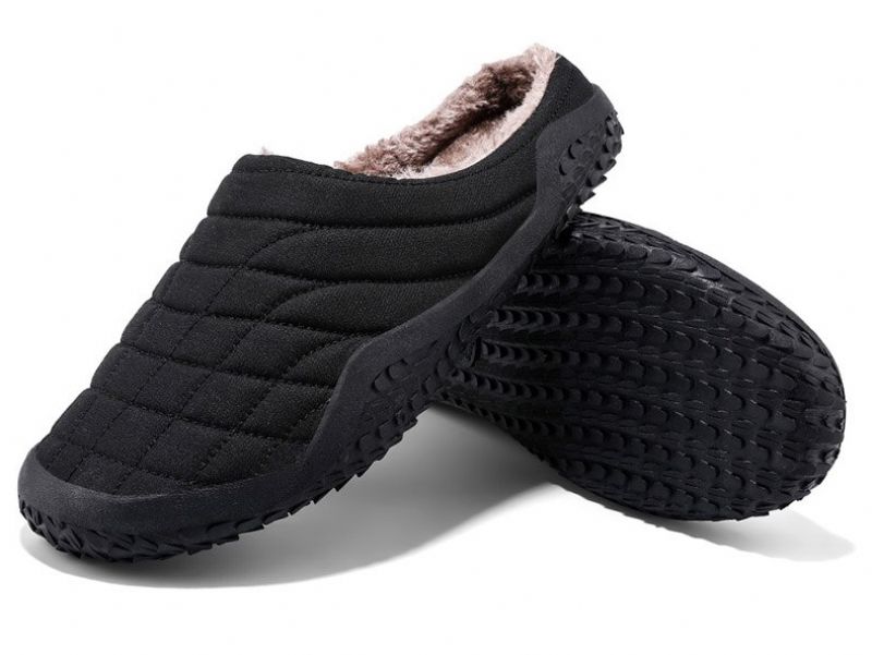 Edinson Heren Warm Slipper - Marineblauw