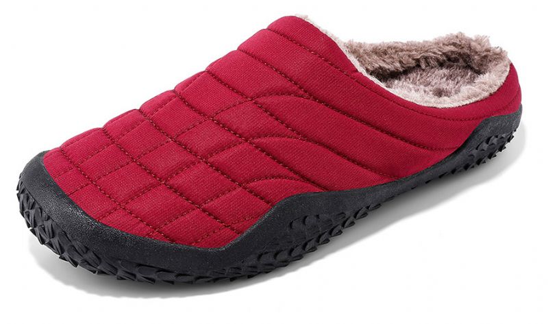 Edinson Heren Warm Slipper - Marineblauw