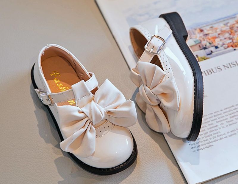 Eduarda Meisjes Platte Schoenen - Zwart