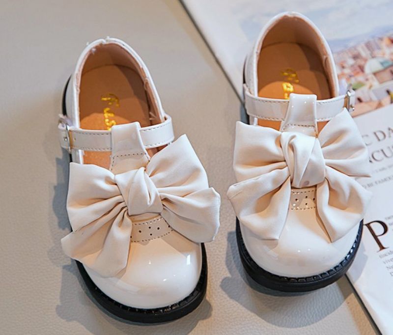 Eduarda Meisjes Platte Schoenen - Zwart
