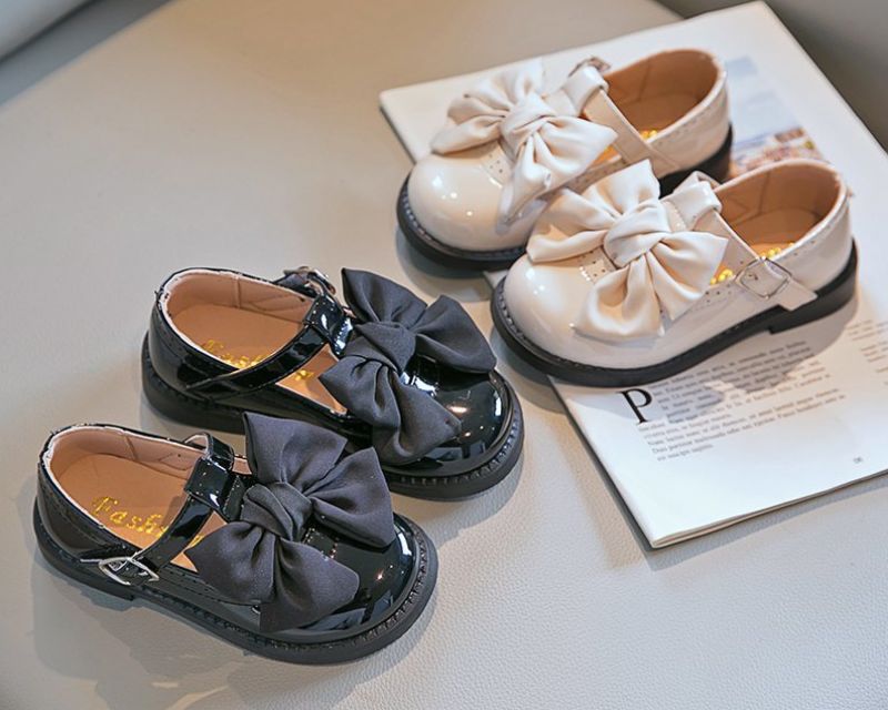 Eduarda Meisjes Platte Schoenen - Zwart
