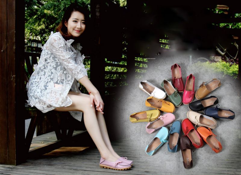 Edyta Loafers - Lichtgroen
