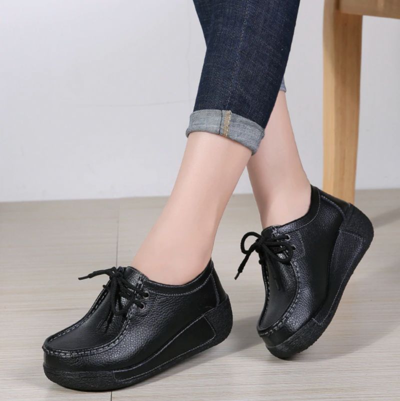 Efigenia Dames Platform Schoenen - Zwart
