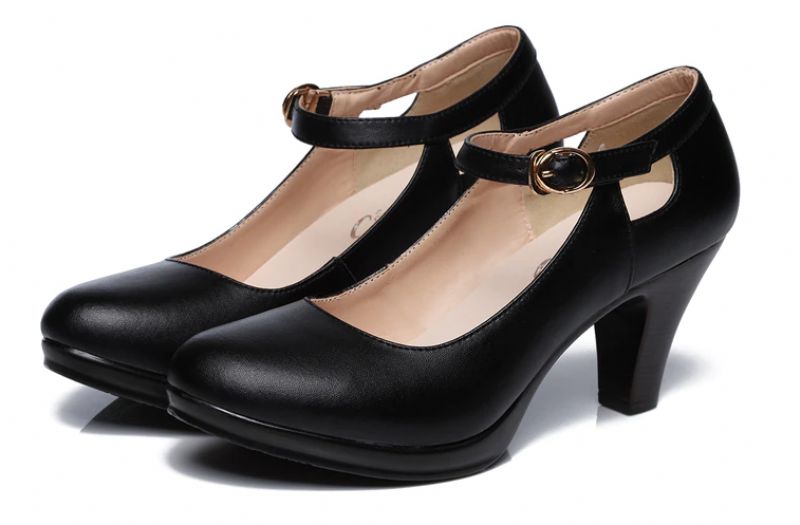 Eimy Dames Comfortabele Lichte Pumps Schoenen - Zwart