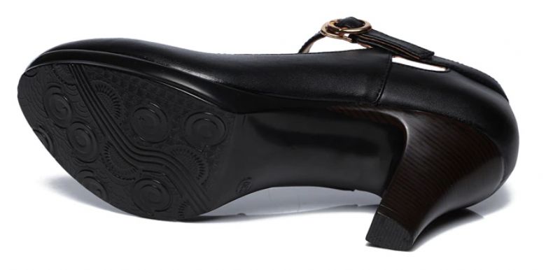 Eimy Dames Comfortabele Lichte Pumps Schoenen - Zwart