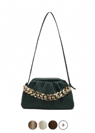 Eimy Dames Dikke Ketting Crossbody Handtas