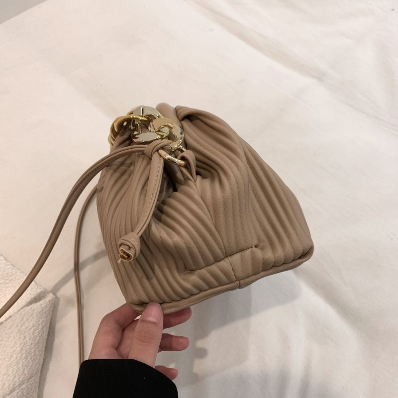 Eimy Dames Dikke Ketting Crossbody Handtas - Groot Groen