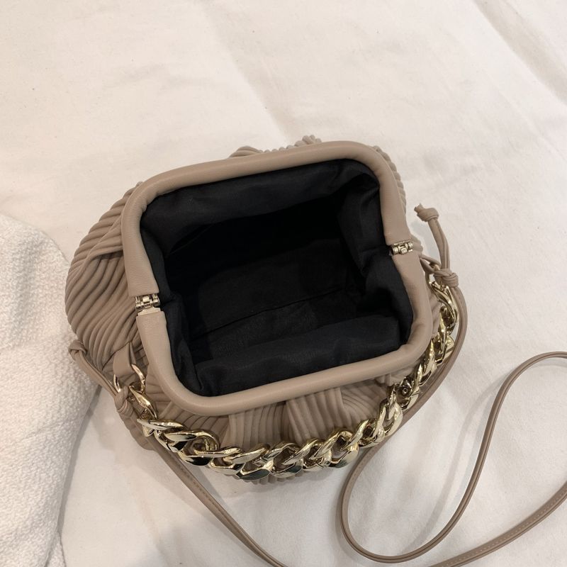 Eimy Dames Dikke Ketting Crossbody Handtas - Groot Groen