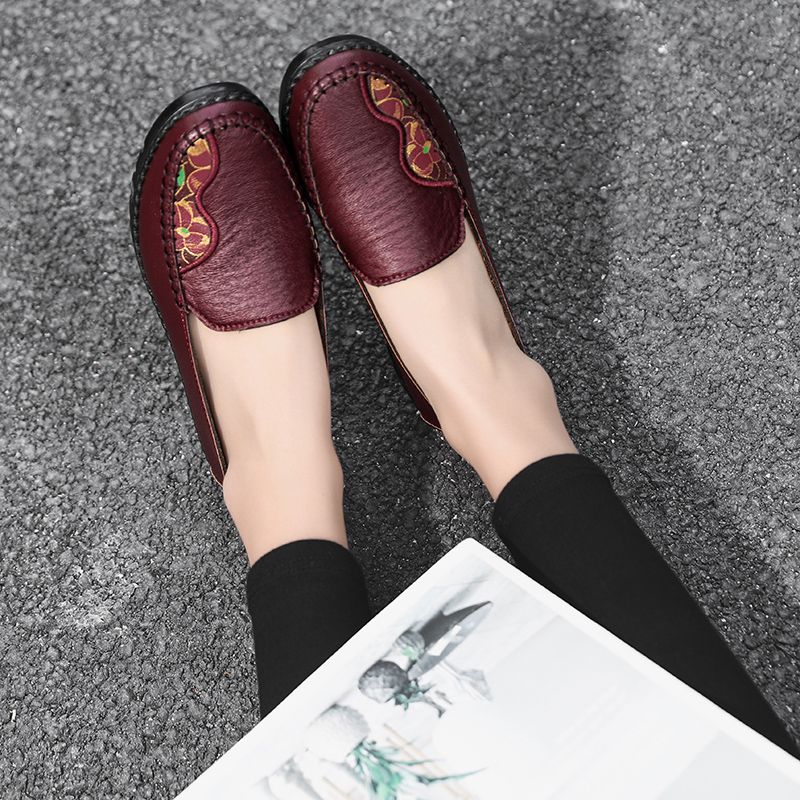 Eimy Dames Loafer Schoenen - Zwart