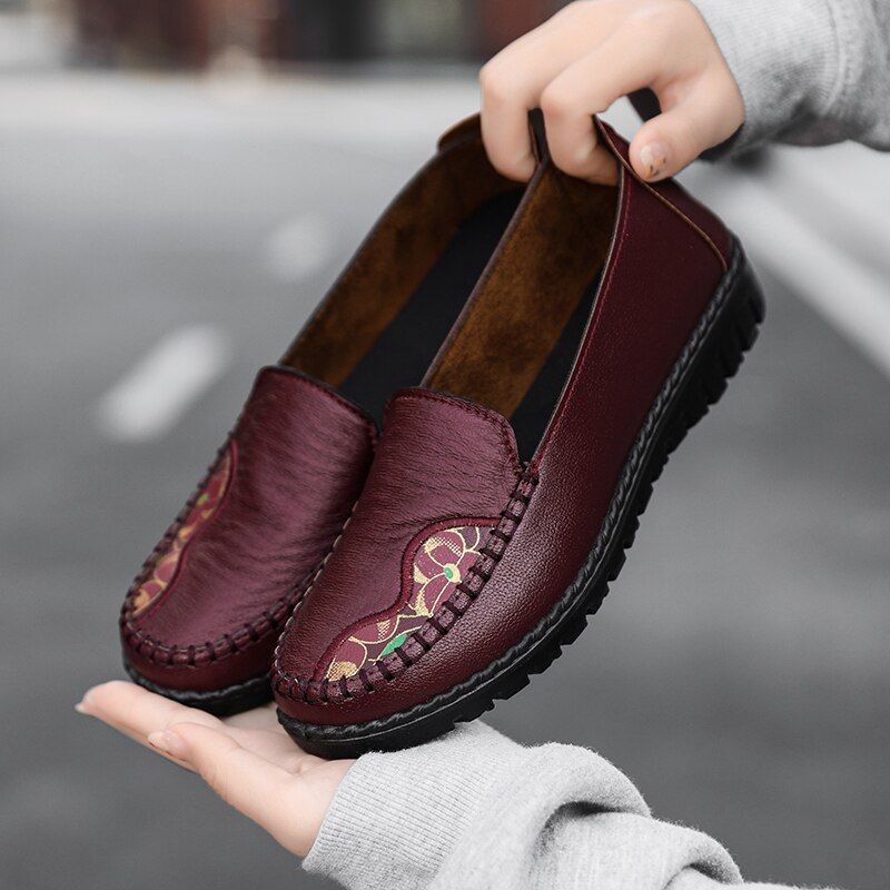 Eimy Dames Loafer Schoenen - Zwart