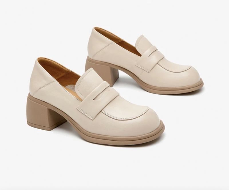 Eizy Mocassinschoenen Voor Dames - Beige