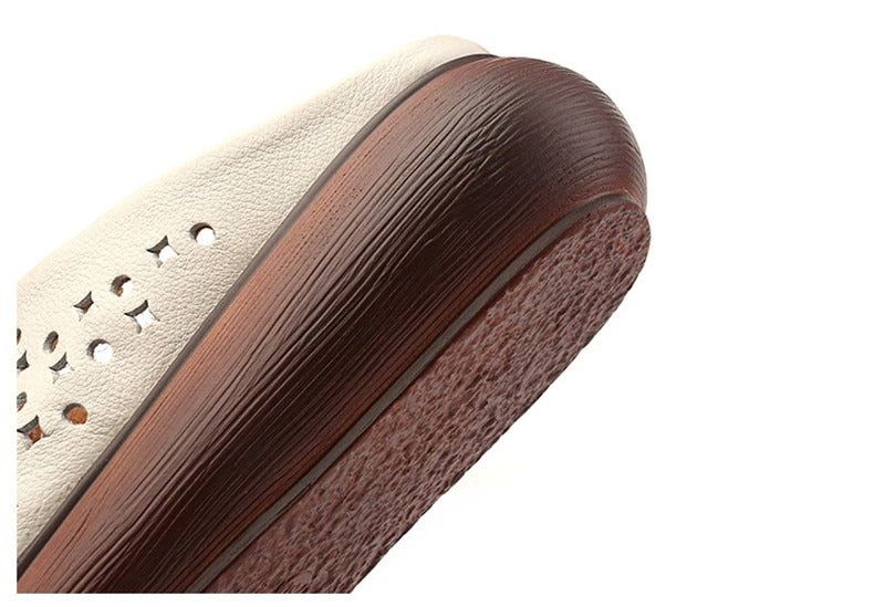 Ela Dames Pantoffel - Beige