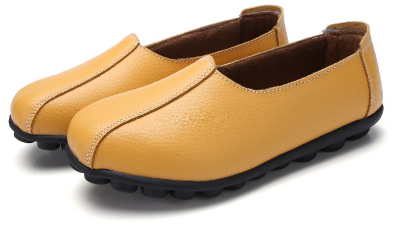 Ela Dames Soft Fashion Oxford Platte Schoenen - Zwart