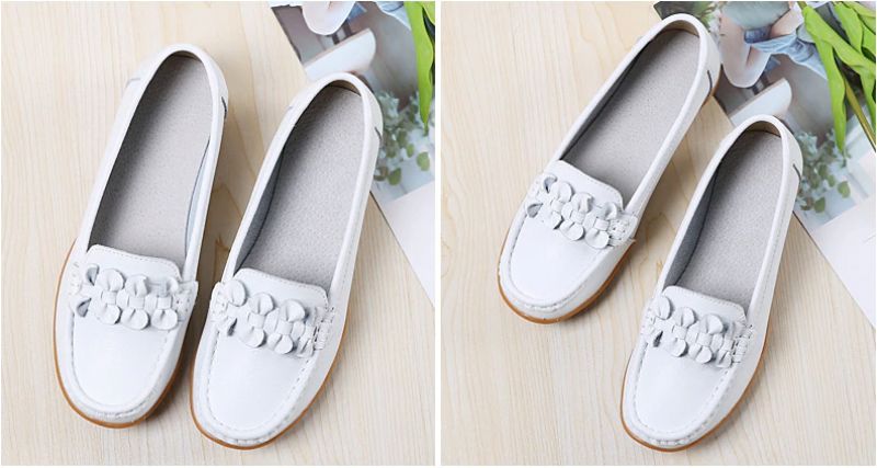 Elauris Dames Loafer Schoenen - Geel