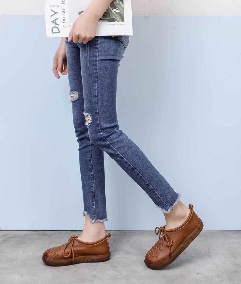 Elauris Loafer Voor Dames - Bruin