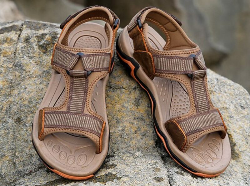 Elder Outdoor Sandalen Voor Heren - Koffie