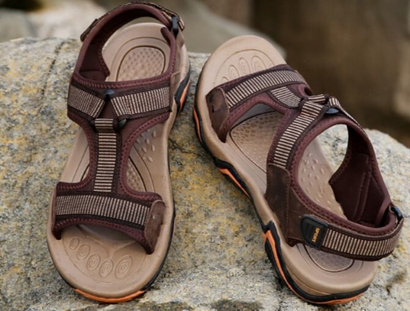 Elder Outdoor Sandalen Voor Heren - Koffie