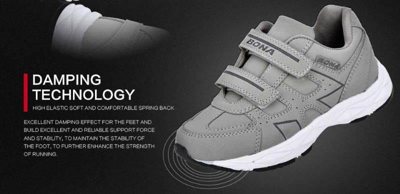 Eldor Jongensmode Casual Sneaker - Grijs