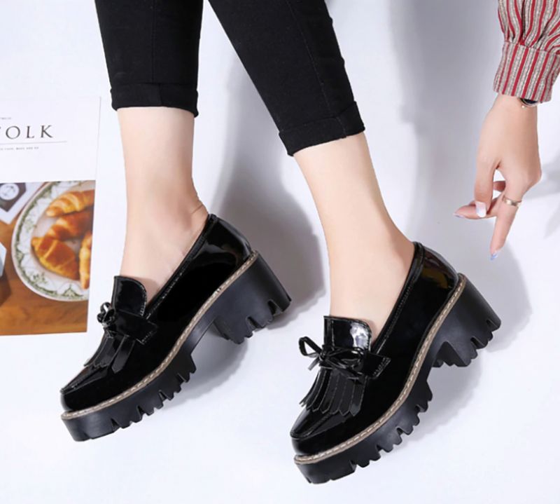 Electra Dames Platform - Zwart