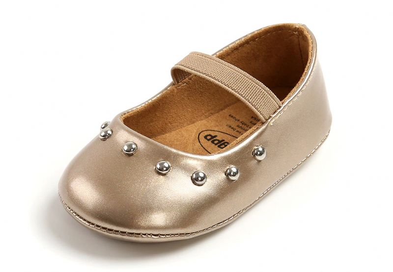 Elena Baby Meisjes Platte Schoenen - Goud
