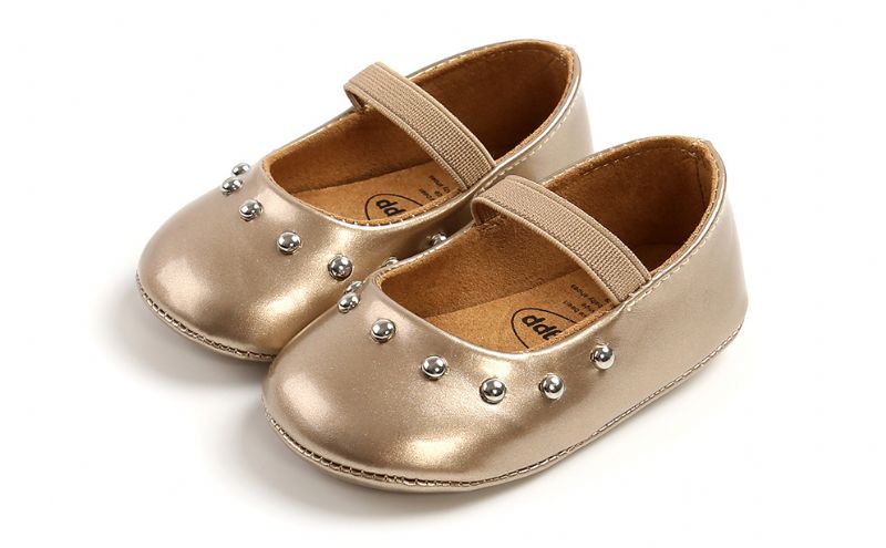 Elena Baby Meisjes Platte Schoenen - Goud