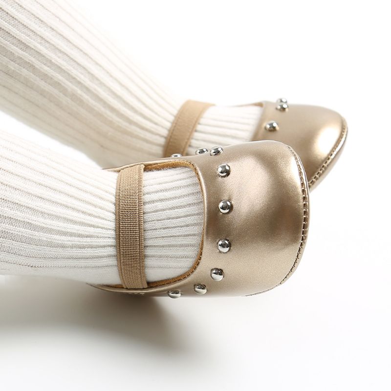 Elena Baby Meisjes Platte Schoenen - Goud