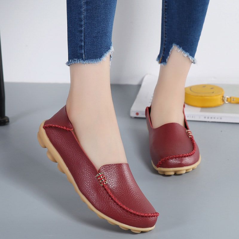 Elena Dames Loafer - Rood