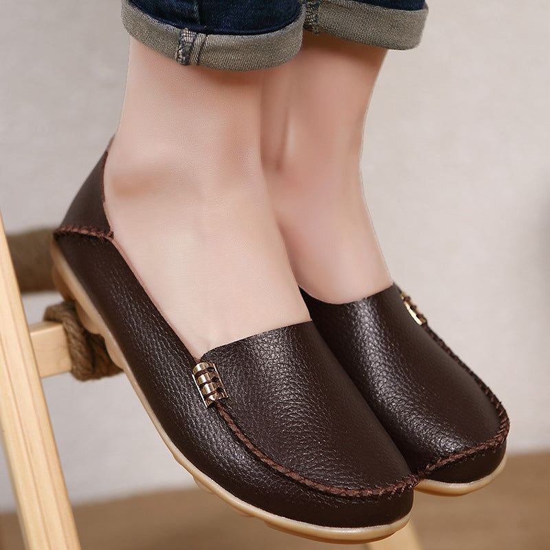 Elena Dames Loafer Zwarte Schoenen - Zwart