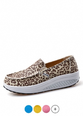 Elia Dames Comfortabele Platform Wandelschoenen