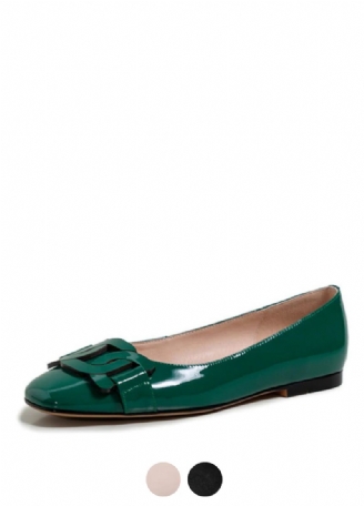 Eliana Platte Leren Schoenen Voor Dames